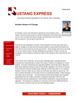 October 2016 Mustang Express