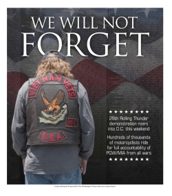 29th Rolling Thunder demonstration roars into