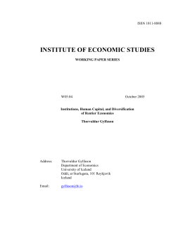 Institutions, Human Capital, and Diversification of Rentier Economies