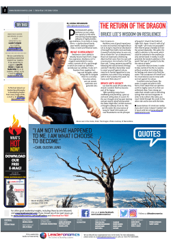 bruce lee`s legacy - Leaderonomics.com