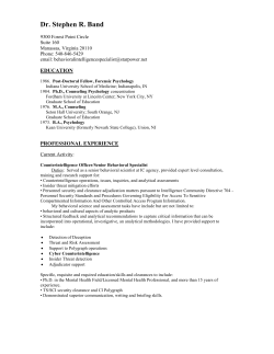 Stephen R. Band, Ph.D.