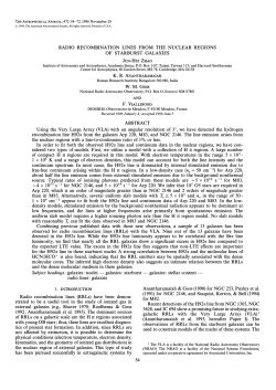 1. INTRODUCTION - Harvard-Smithsonian Center for Astrophysics