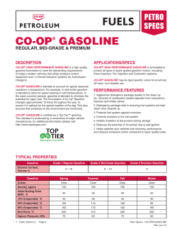 co-op&reg; gasoline - Co