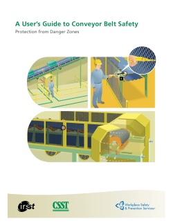 A User`s Guide to Conveyor Belt Safety