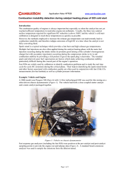 HFR09 GDI cold start catalyst heating strategy