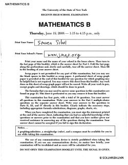 Math. B