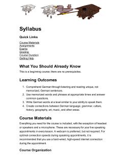 Syllabus - I-Learn