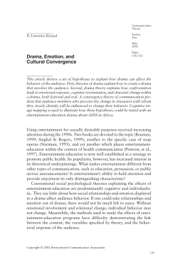 Cultural Convergence Theory