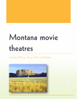 Montana movie theatres - Movie