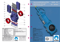 DIPTICO VALVULA GUILLOTINA GH