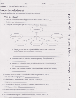 Study Guide #14 - Mentor Public Schools