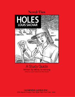 Novel&bull;Ties A Study Guide