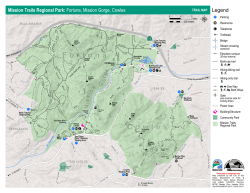 Trail Map - Mission Trails Regional Park