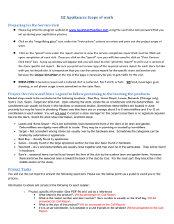 GE Appliances Scope of work - No-IP