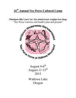 Cultural Camp workbook 2015