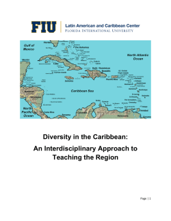 Diversity in the Caribbean - Kimberly Green Latin American and
