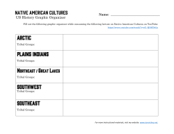 Native American Cultures (APUSH Graphic