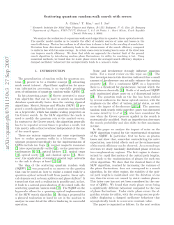 Scattering quantum random