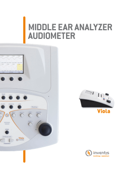 middle ear analyzer audiometer