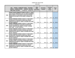 GASBOA BID TABULATION 2016-2017