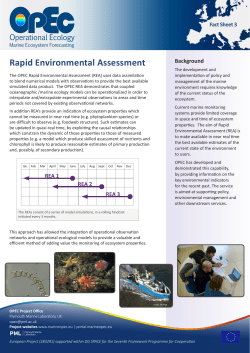 Rapid Environmental Assessment