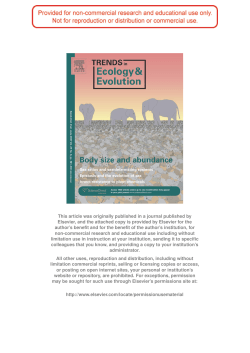 This article was originally published in a journal published by