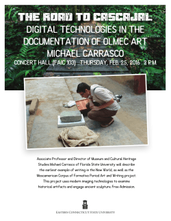 digital technologies in the documentation of olmec art michael