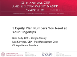 5 Equity Plan Numbers You Need at Your Fingertips