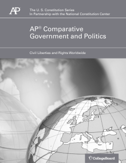 Civil Liberties and Rights Worldwide - Leader`s