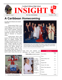 A Caribbean Homecoming - Cardinal Gibbons High School