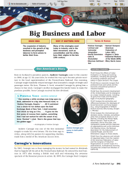 Big Business and Labor