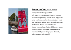 Locks to Can- 6000 meters - Lake Washington Rowing Club