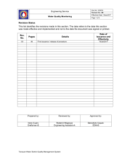 ISO 9001 Documentation and Implementation