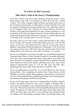 SCAN 73 Supplement - Mike Fleet