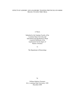 effects of aerobic and anaerobic training