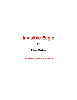 Invisible Eagle, The History of Nazi Occultism