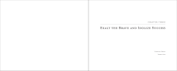 Chapter Three: Exalt the Brave and Idolise Success