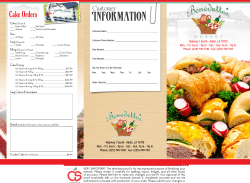 Click here to our Party Tray Order Form