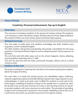 Creative Writing