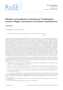 Metaphor and imaginative consciousness. Translating the contents