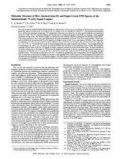 Molecular Structure of Bis( L-leucinato)