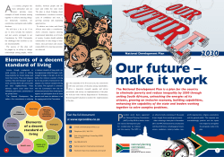 Elements of a decent standard of living