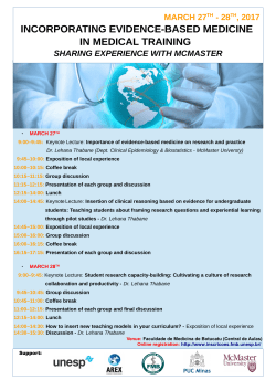 incorporating evidence-based medicine in medical