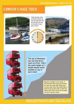 Tides - Exmoor National Park