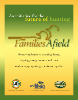 Families Afield Report