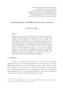 Full Text  - Journal of Education and Human Development