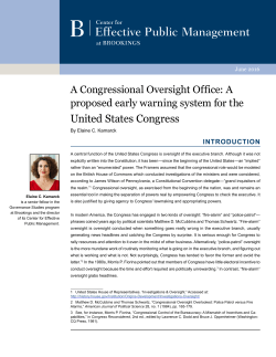 United States Congress - Brookings Institution