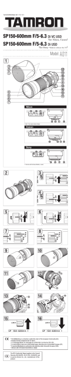 Manual Tamron 150-600