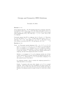 Solutions - Cornell Math