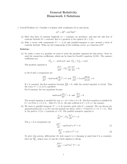 Solutions - University of Utah Physics